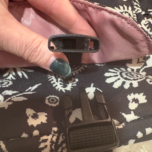 Champion Black and White Floral Crossbody Bag - Picture 8 of 16